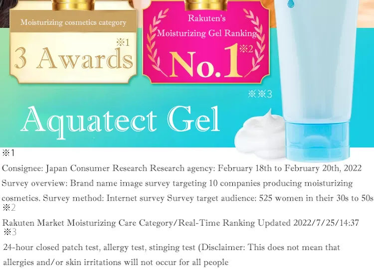Aquatect Gel, a hypoallergenic prescription for sensitive skin