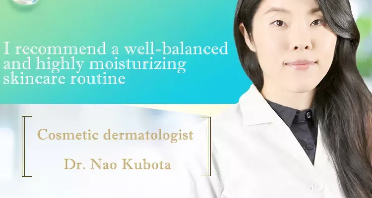 I recommend a well-balanced and highly moisturizing care routine