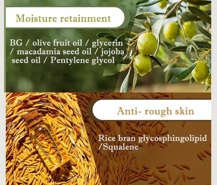 Moisture retainment・Anti- rough skin